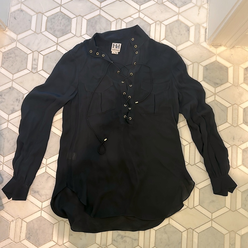 Haute hippie silk shirt